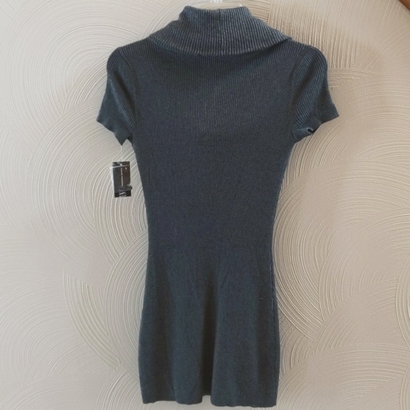 RARE FIND 🕵️♀️NWT INC International Concepts Grey Cowl Neck Dress - Picture 3 of 6